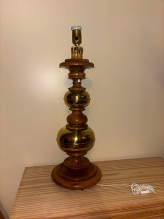 Lámpara de sobremesa estilo candelabro