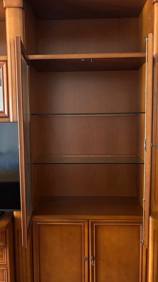 Mueble Salón Madera Maciza Cerezo