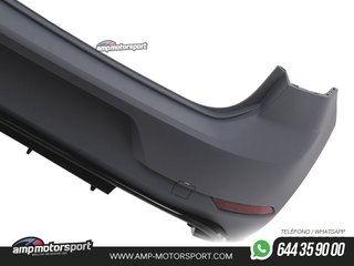 PARAGOLPES TRASERO PARA VOLKSWAGEN GOLF MK7 2012-2017 LOOK GOLF MK7.5 R
