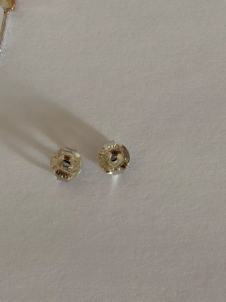 Pendientes Lotus Plata 925 Circonitas Rosas