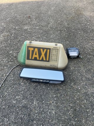 Taxímetro Digitax Espejo Completo