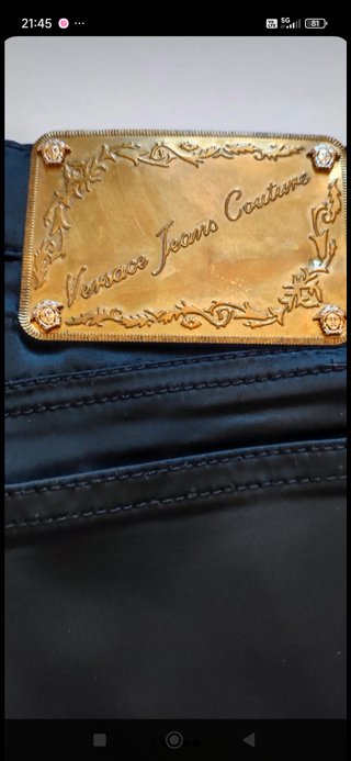 Versace Jeans Couture neri lucidi tg 29 nuovo