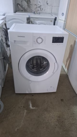 Lavadora Daewoo Blanca