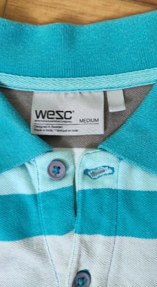 Polo WESC Rayas Talla M