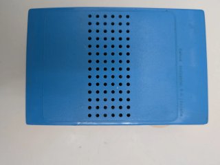 Radio antigua Vanguard Mini Samos Azul