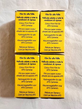 Confezione da 4 Kodak Advantix Ultra APS 25 esposizioni