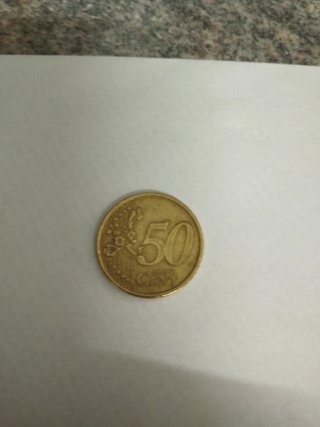 Moneda 50 céntimos España 1999