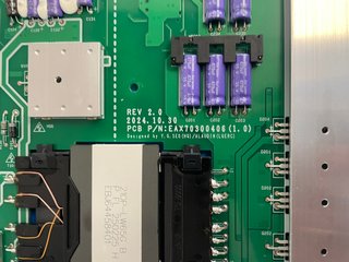LG TV OLED77G54LW DESPIECE.