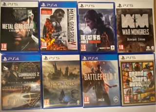 Lote Videojuegos PS5 y PS4