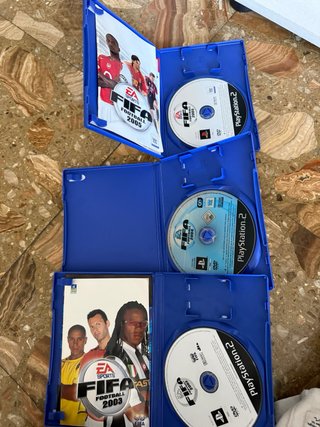 Lote 3 Juegos FIFA Fútbol PS2 (2003, 2004, 2005)
