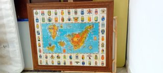 Cuadro azulejos Islas Canarias