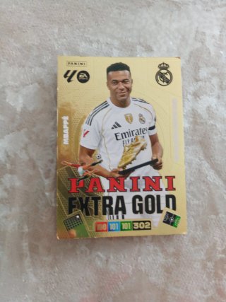 Carta Mbappe EXTRA Panini gold