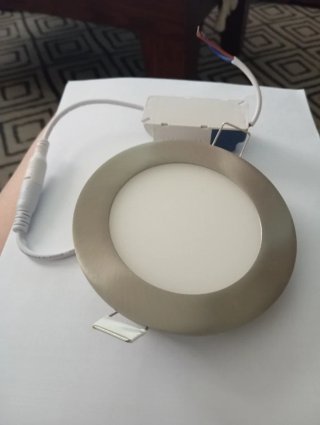 Lote 3 Downlight Acero Circular NUEVOS