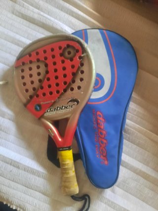 Palas de pádel Dabber con funda