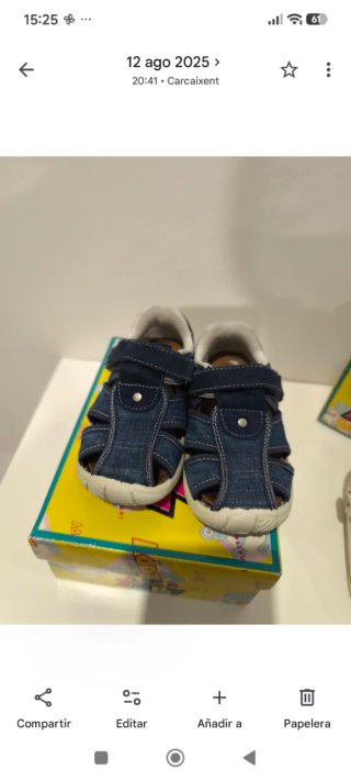 Sandalias Zapy niño talla 24