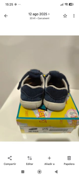 Sandalias Zapy niño talla 24