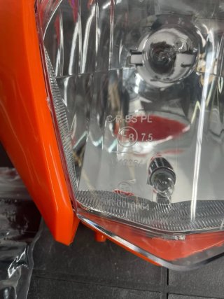Careta KTM Naranja