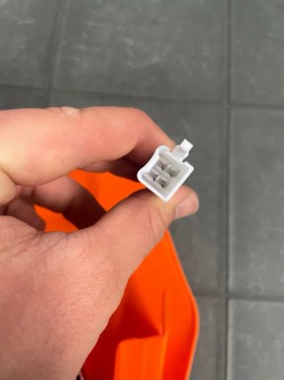 Careta KTM Naranja