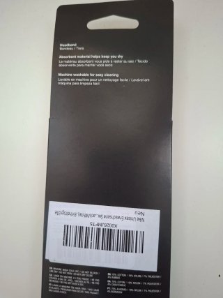 Fascia Nike Headband Nera Nuova