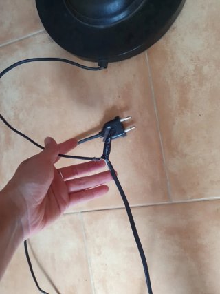 Lámpara de pie estilo industrial