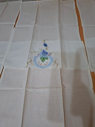 Set 6 Tovaglioli Vintage Ricamati