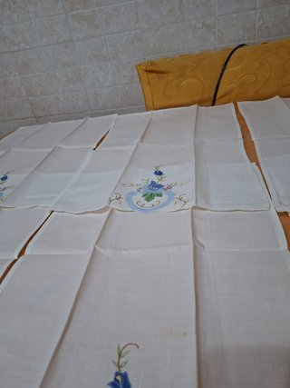 Set 6 Tovaglioli Vintage Ricamati