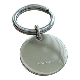 Llavero Cartier Plateado Caja Original