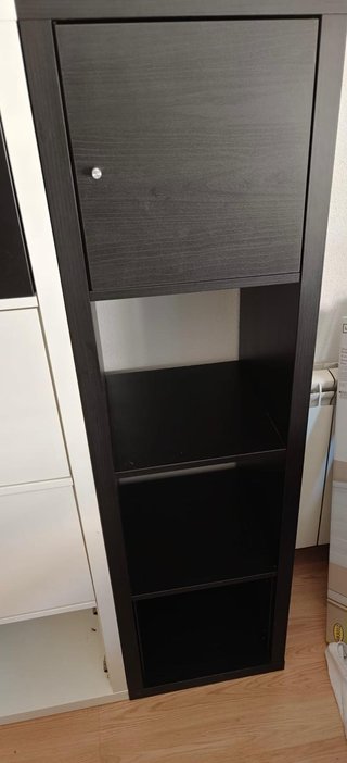Estantería Kallax Ikea Negra