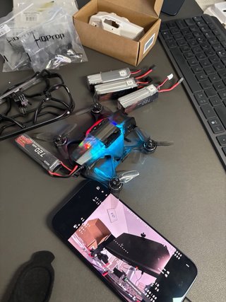 SpeedyBee Mario Mini 25+DJI O4 Wide+GPS+leds+4bats