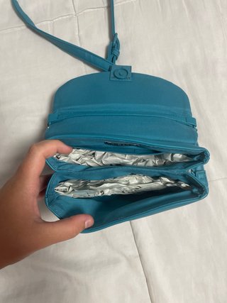 Bolso Primark Azul Teal Nuevo Con Etiqueta