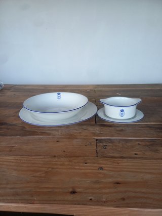 Lote Vintage Santa Clara Platos escudo Galicia