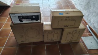 Home cinema Denon AVC-S670H y 5.1 Klipsch
