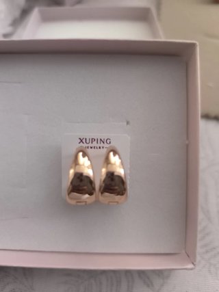 Pendientes Aro Dorados estilo canoa