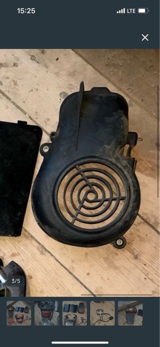 Tapa ventilador Jog antigua