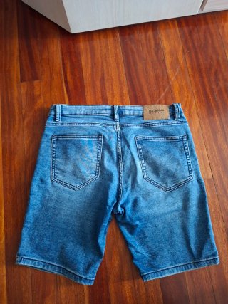 Vaqueros cortos Pull&Bear azules