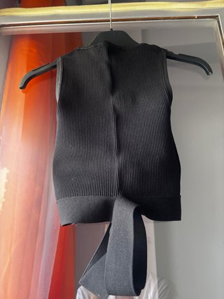 Camiseta Bershka Negra Talla