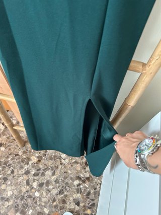 Vestido de invitada verde