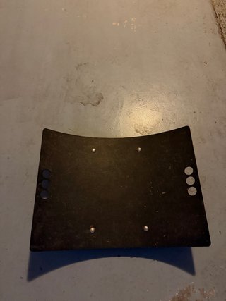 Cesta para chimenea metálica negra