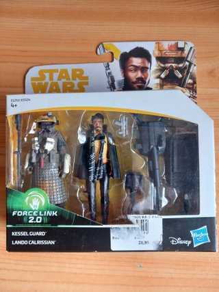 Pack 2 Figuras Star Wars Lando Calrissian Kessel G