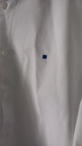 Camisa blanca de vestir para caballero