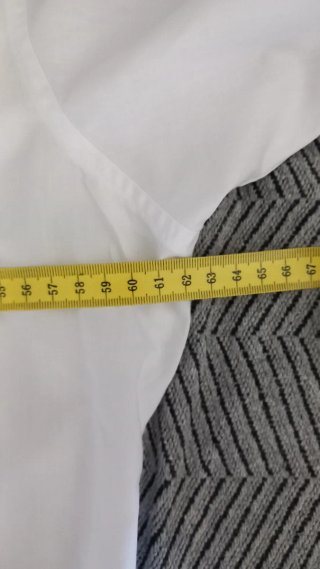 Camisa blanca de vestir para caballero
