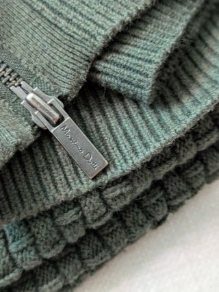 Cárdigan Massimo Dutti Verde oliva Talla XL