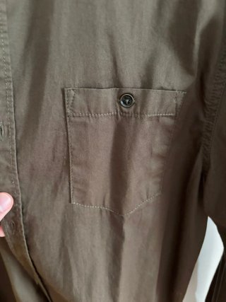 Camisa verde oscuro 100% algodón Talla M