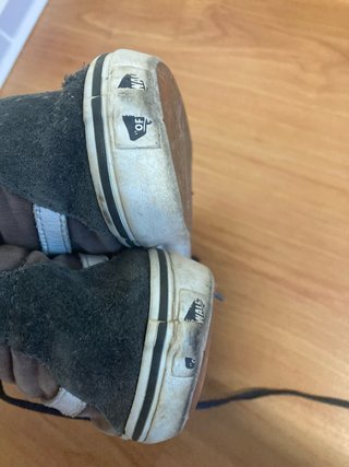 Zapatillas Vans Grises Altas