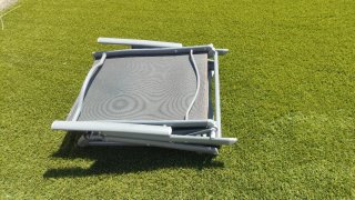 Hamaca plegable gris