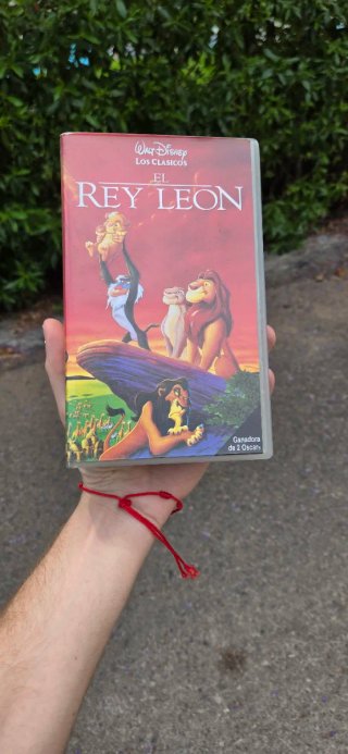 El Rey León VHS Clásicos Disney Español