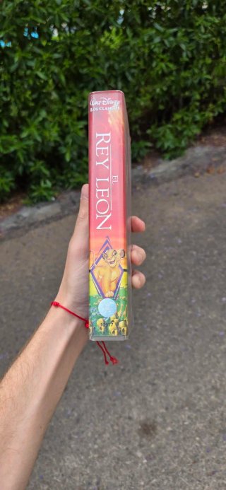 El Rey León VHS Clásicos Disney Español