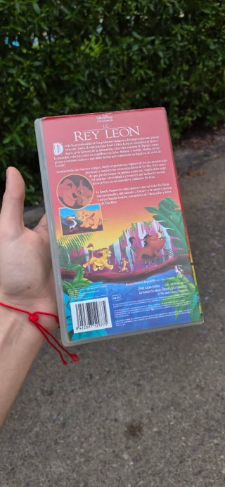 El Rey León VHS Clásicos Disney Español