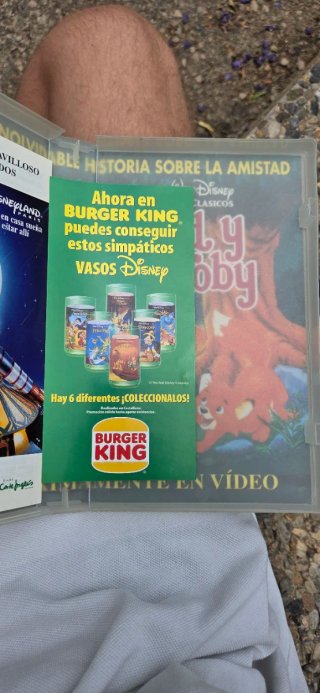 El Rey León VHS Clásicos Disney Español