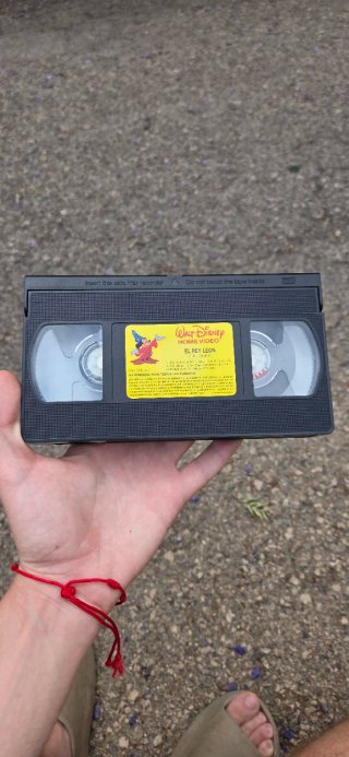 El Rey León VHS Clásicos Disney Español